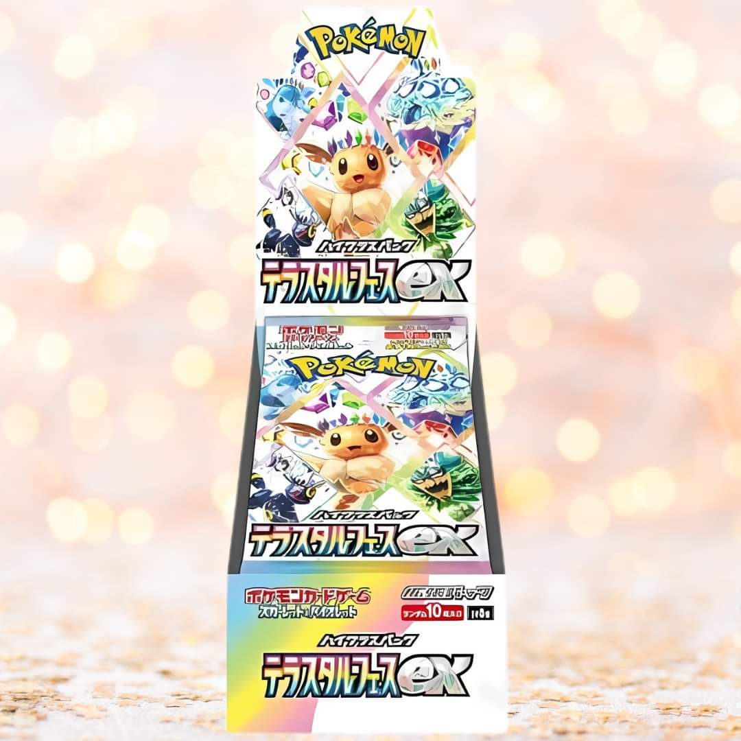 Terastal Festival EX Pokemon Card Booster Box sv8a Japanese TCGSR.COM Terastal Festival EX Pokemon Card Booster Box sv8a Japanese TCGSR.COM
