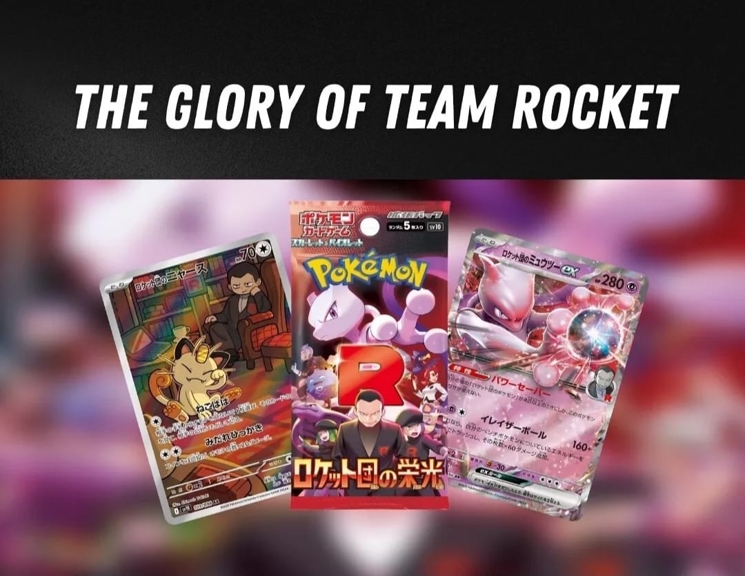 The Glory of the Team Rocket Booster Box sv10 Japanese Pokemon Card