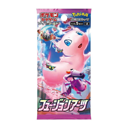 fusion arts booster box japanese Game Cards / Pokemon on 1321910486 Each Pokmon Fusion Arts Booster Box comes with 30 booster packs each containing five Japanese Pokmon cards from the Fusion Arts set. Pokemon Card Game Sword &